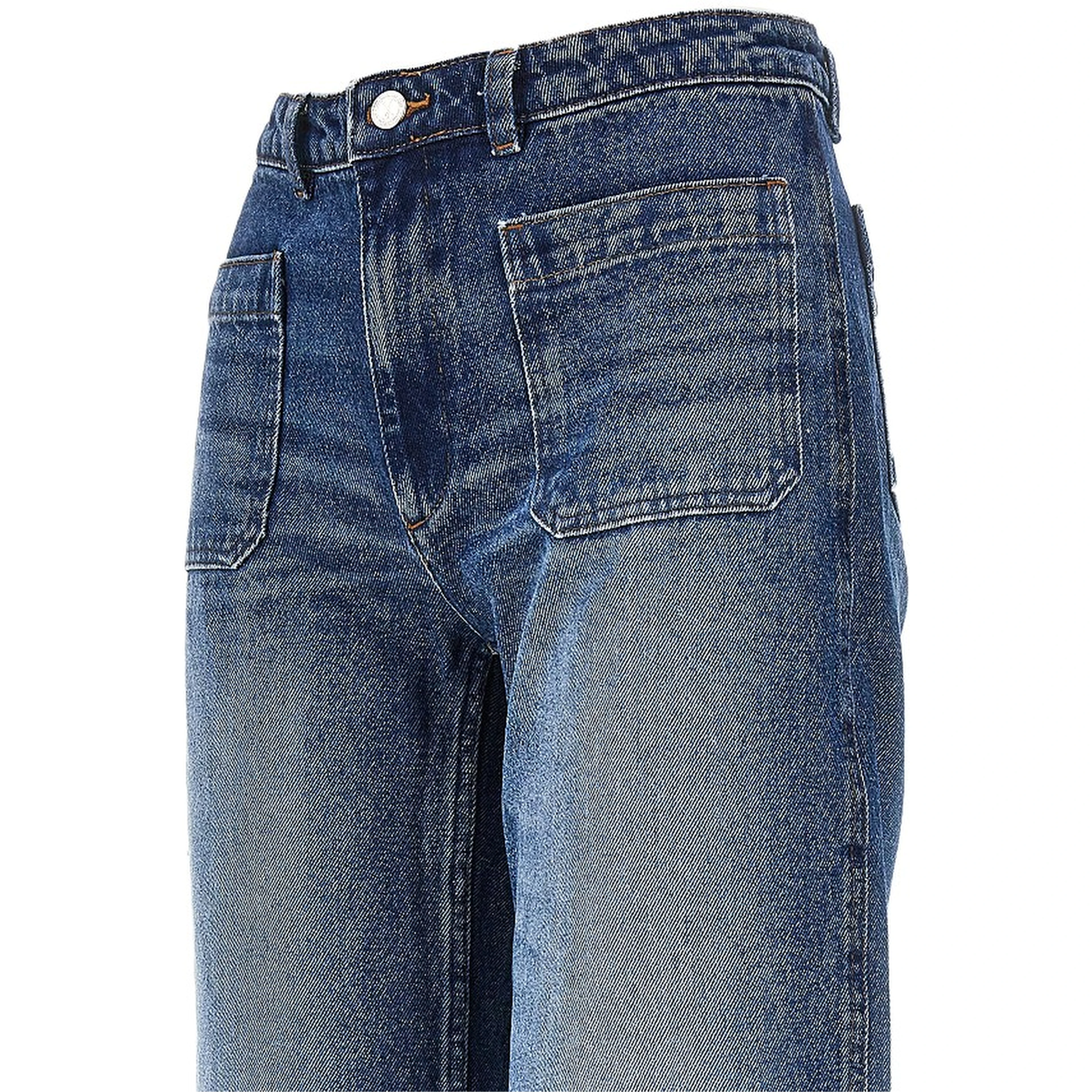 Cotton denim jeans