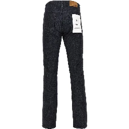 Stretch denim slim fit jeans