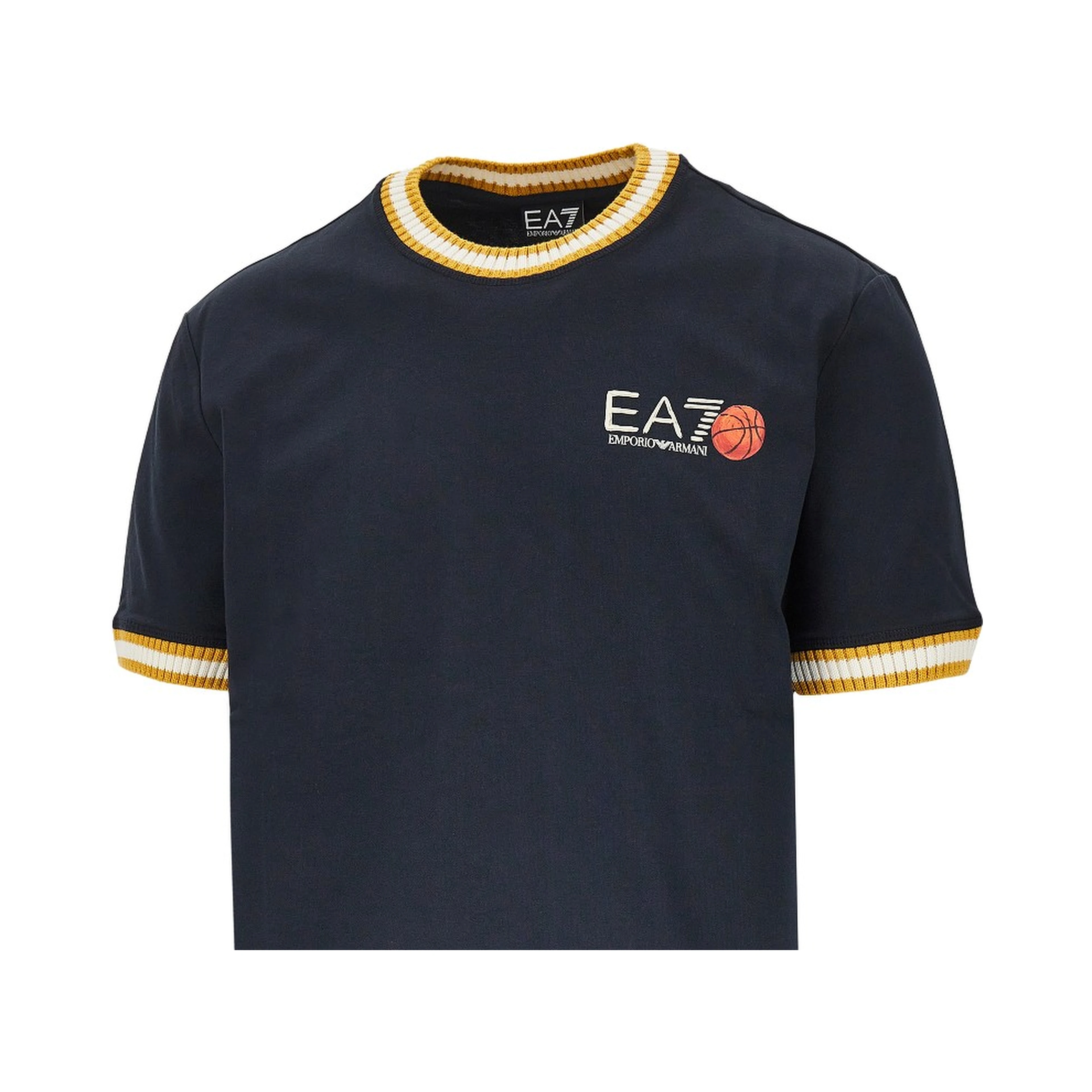 Cotton T-shirt with logo print