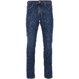 Stretch denim slim fit jeans