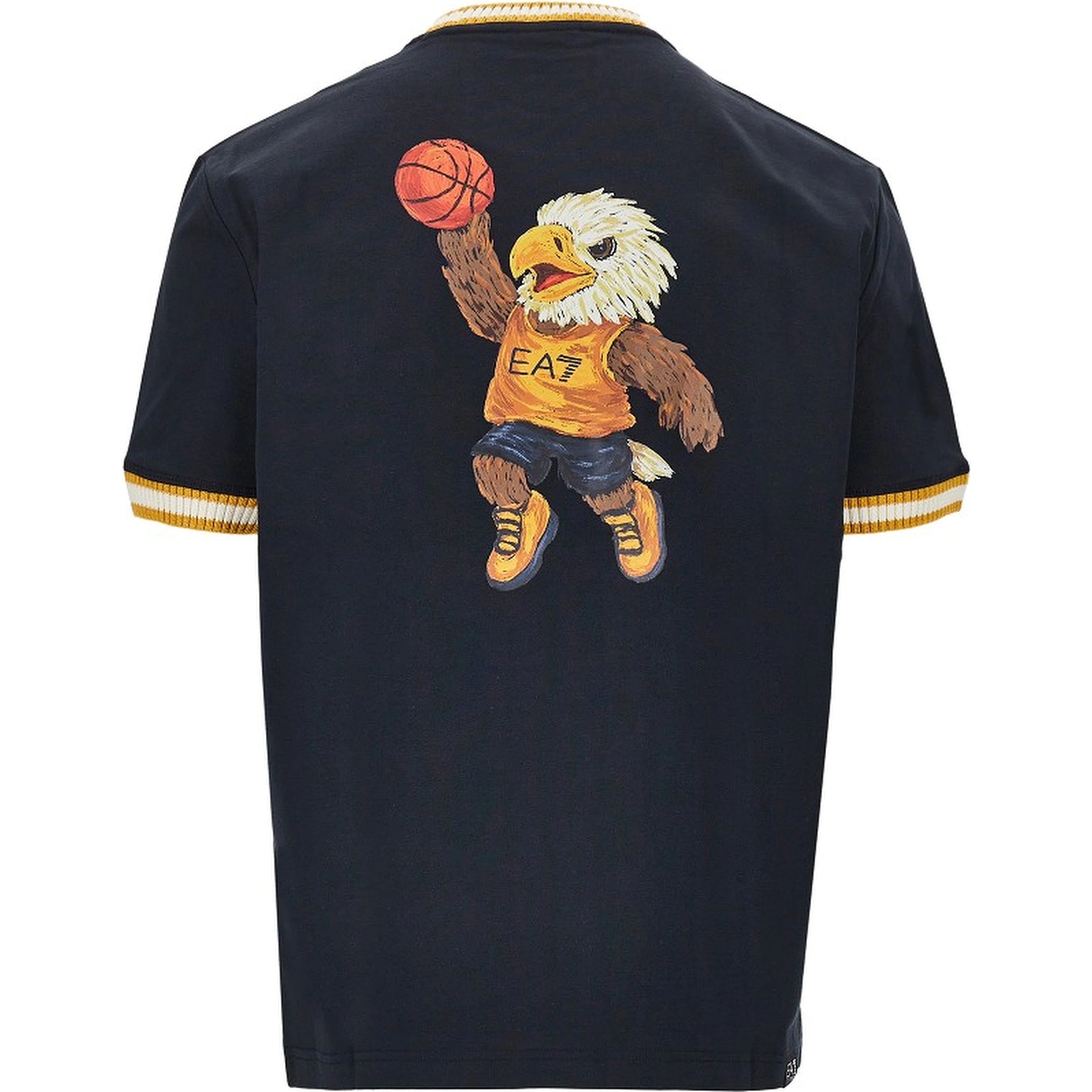 Cotton T-shirt with logo print