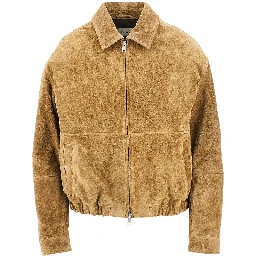 'Maddox' suede leather jacket