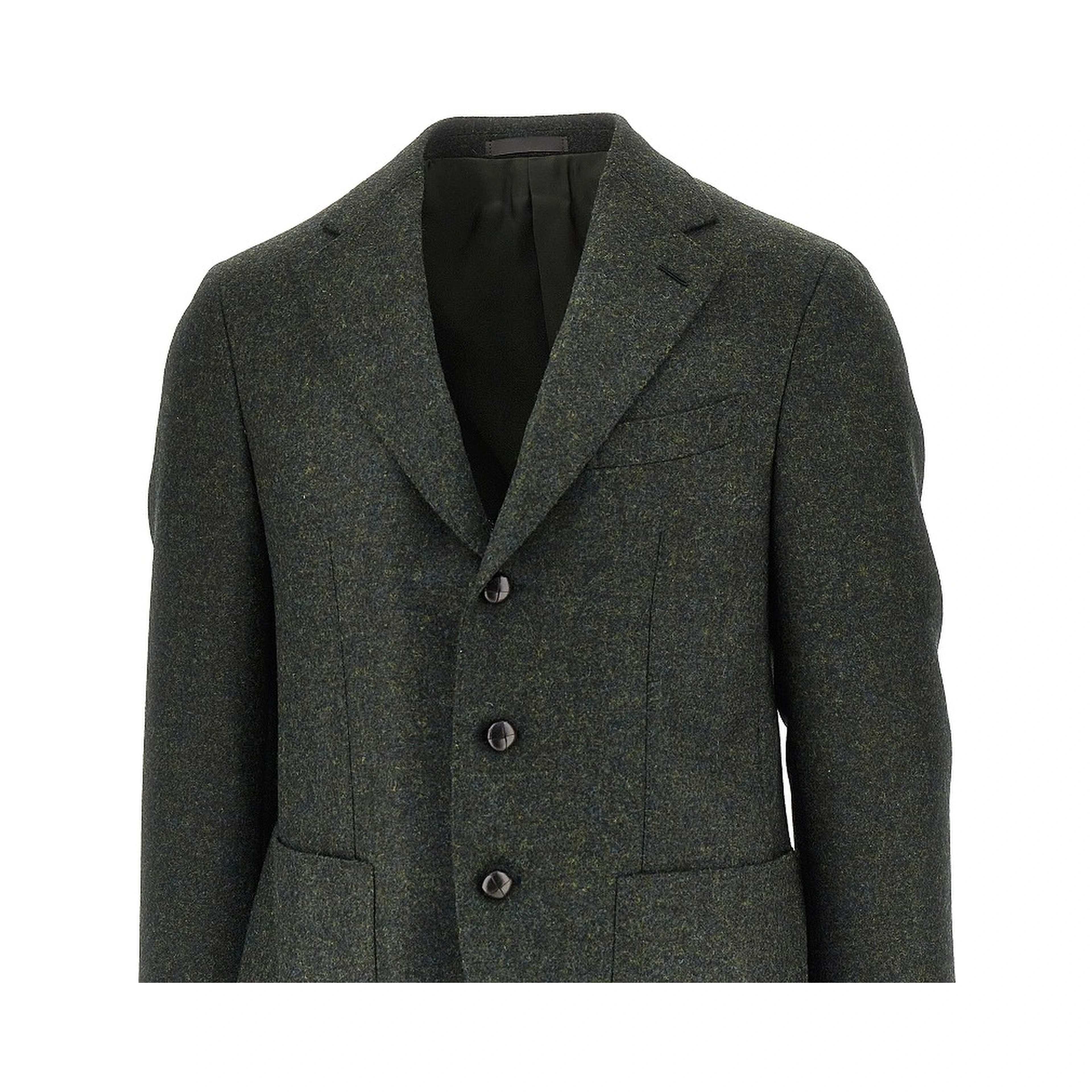'Aida' single-breasted wool jacket