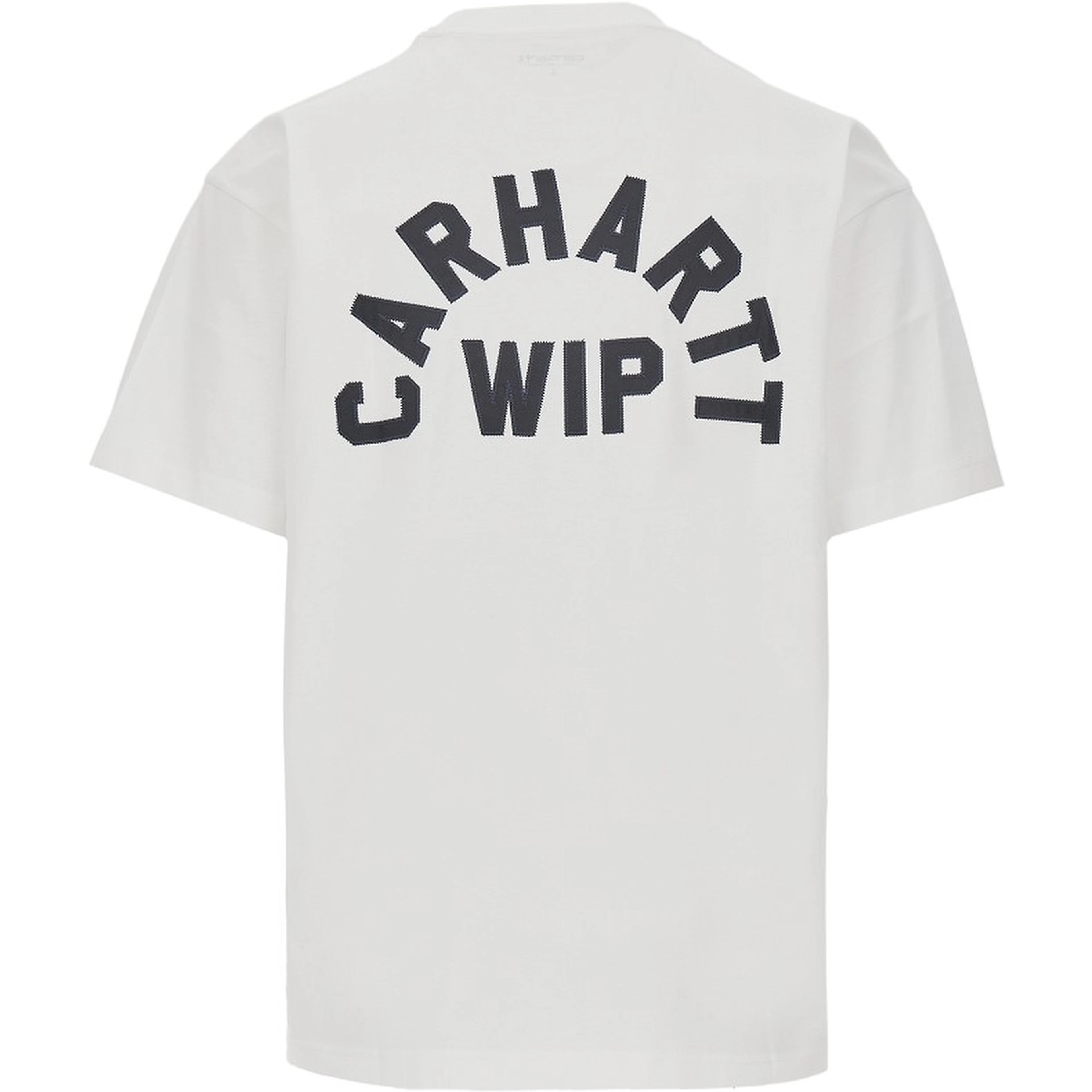 Jersey T-shirt with logo embroidery