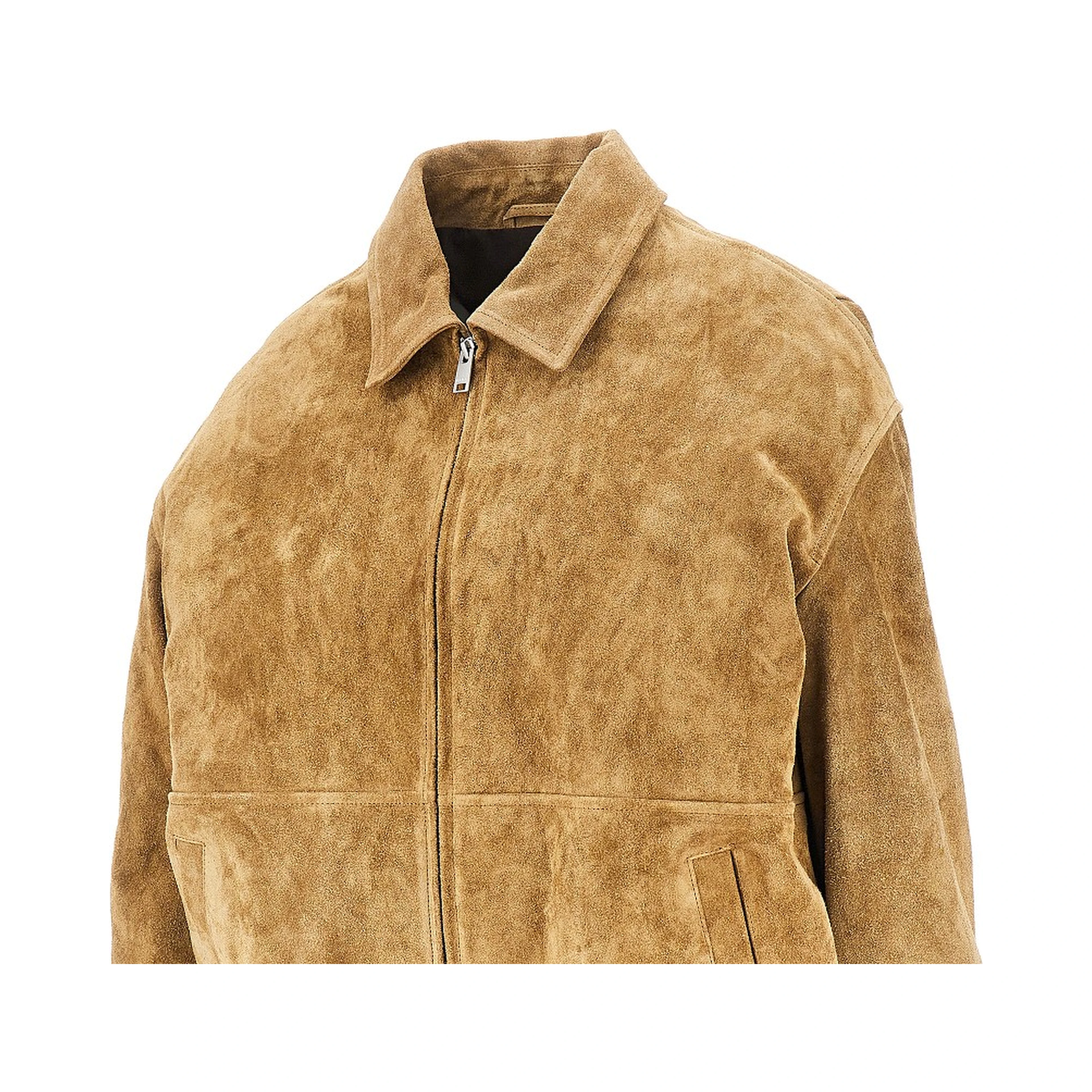 'Maddox' suede leather jacket
