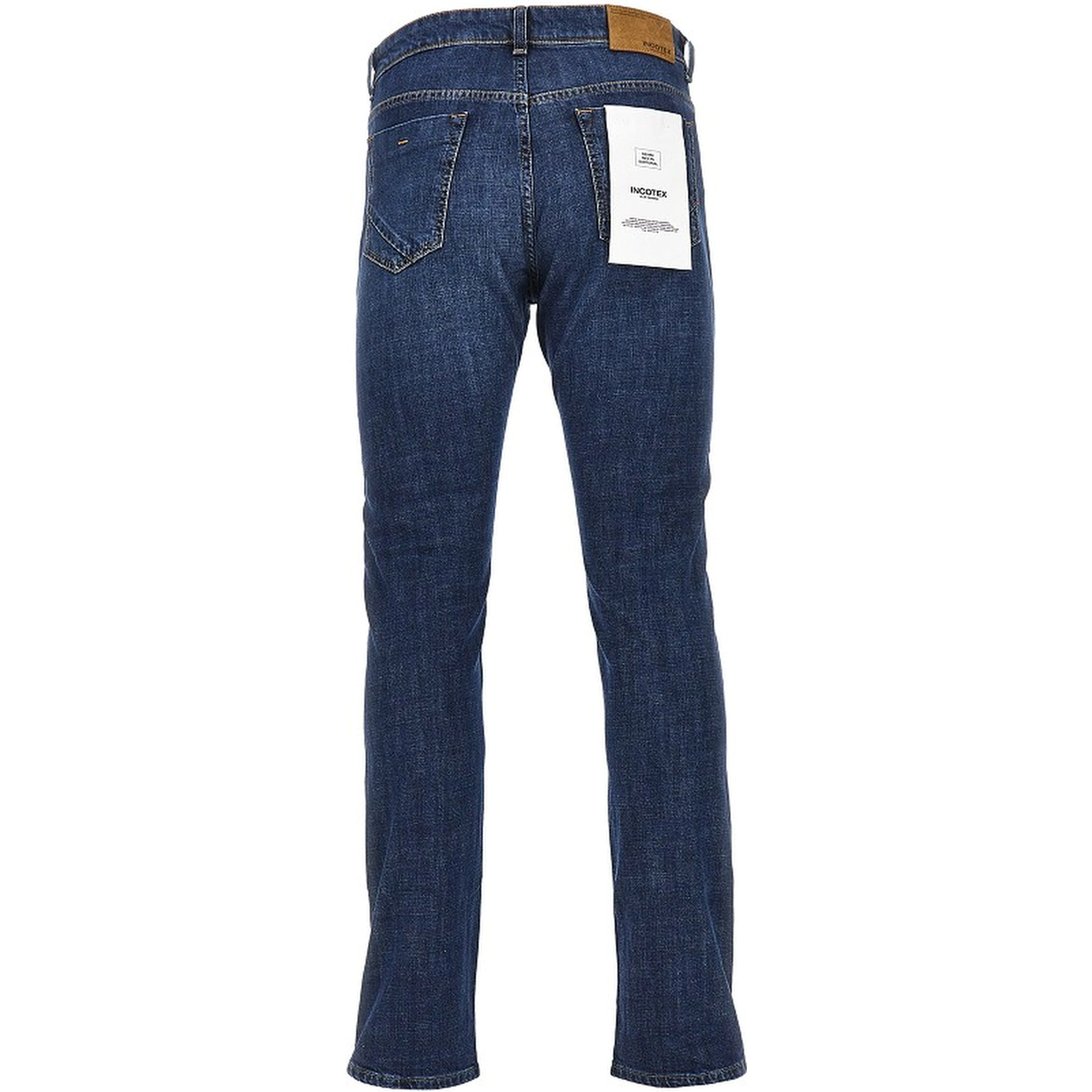 Stretch denim slim fit jeans
