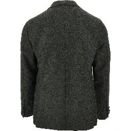 'Aida' single-breasted wool jacket