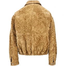 'Maddox' suede leather jacket