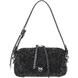 Full Strass Mini crossbody bag