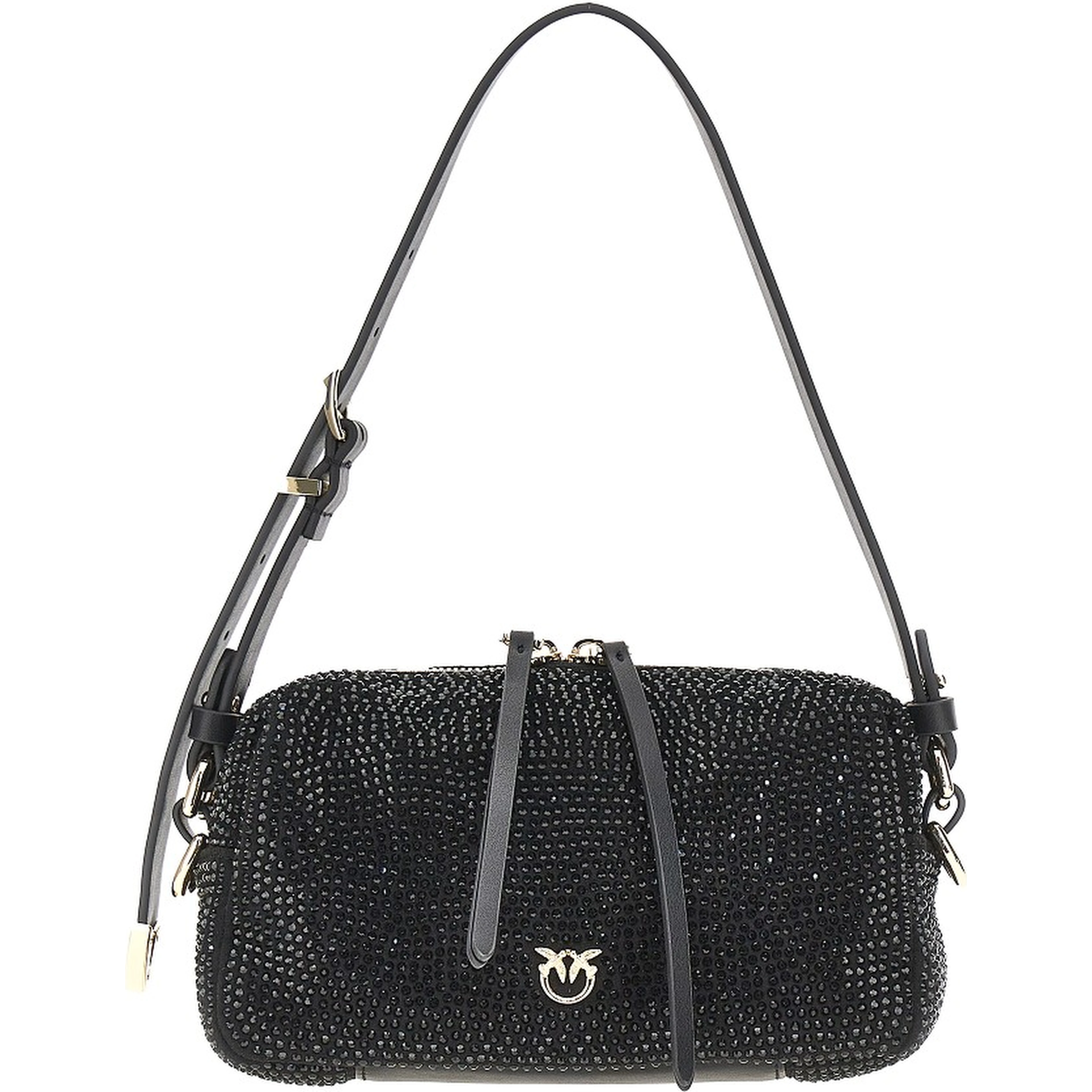 Full Strass Mini crossbody bag