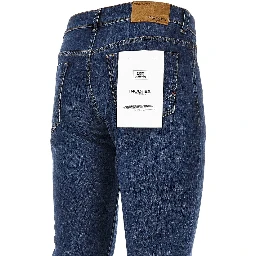 Stretch denim slim fit jeans