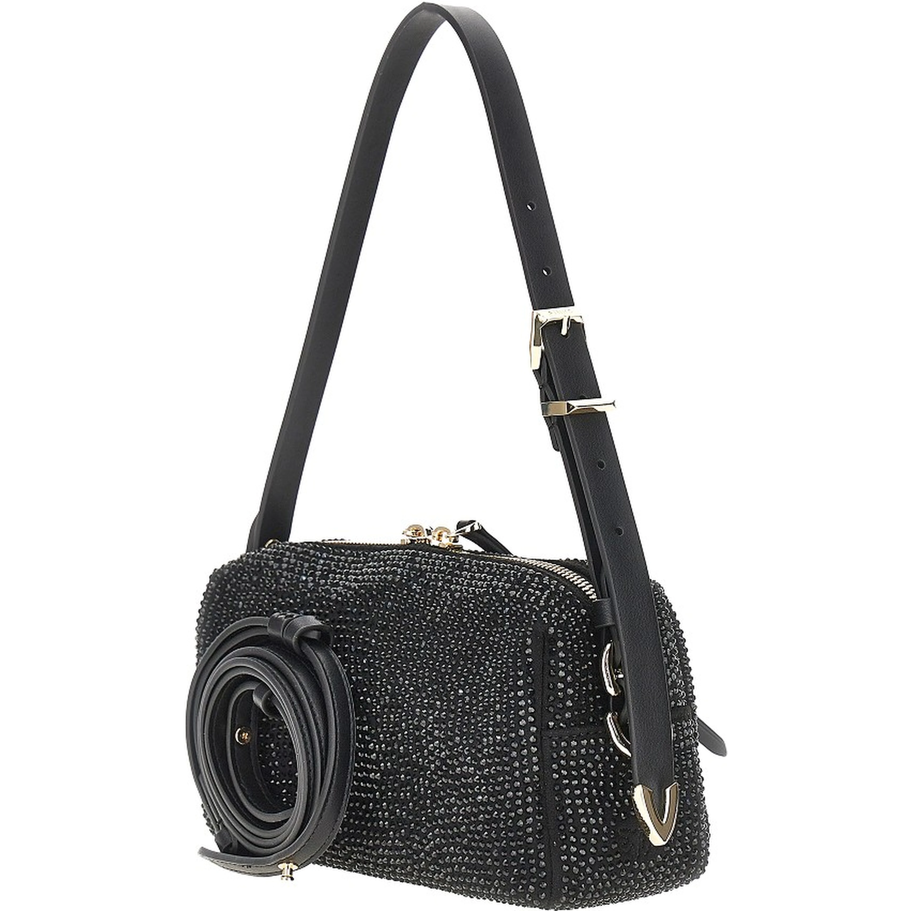 Full Strass Mini crossbody bag