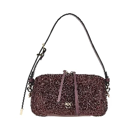 Full Strass Mini crossbody bag