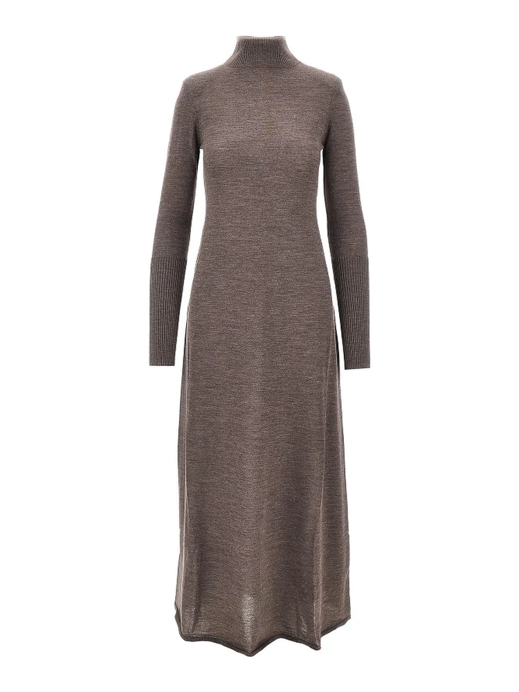 Knitted long dress