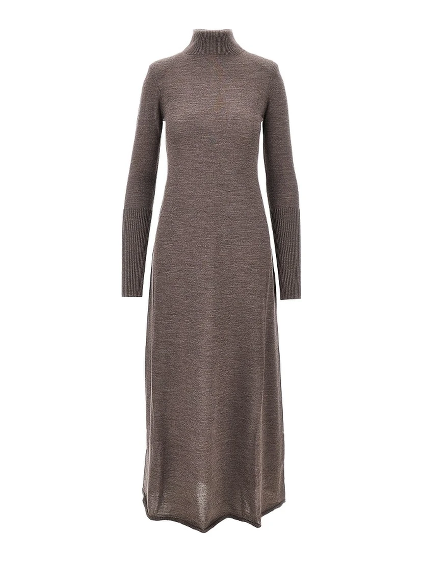 Knitted long dress