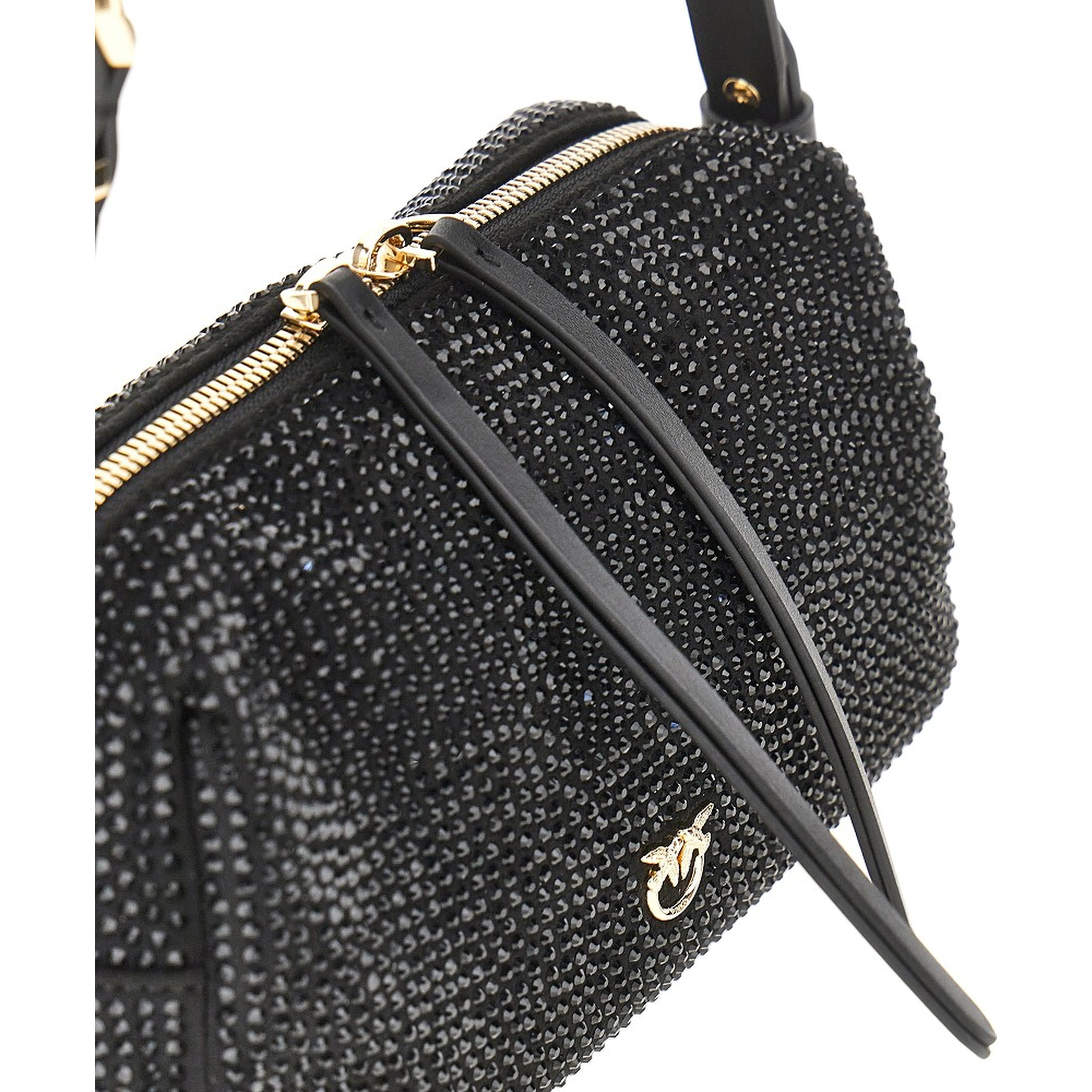 Full Strass Mini crossbody bag