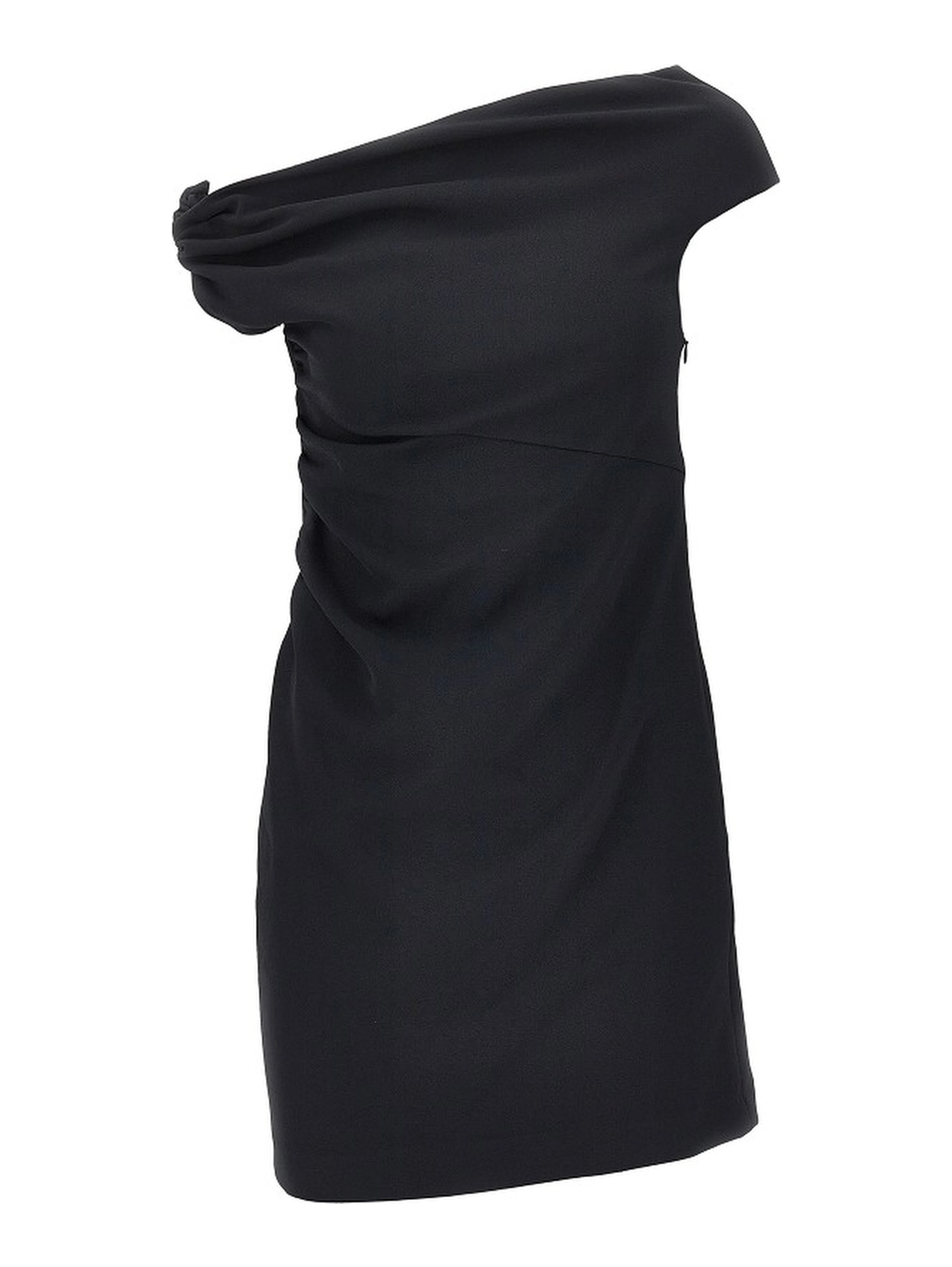 Stretch crêpe short dress