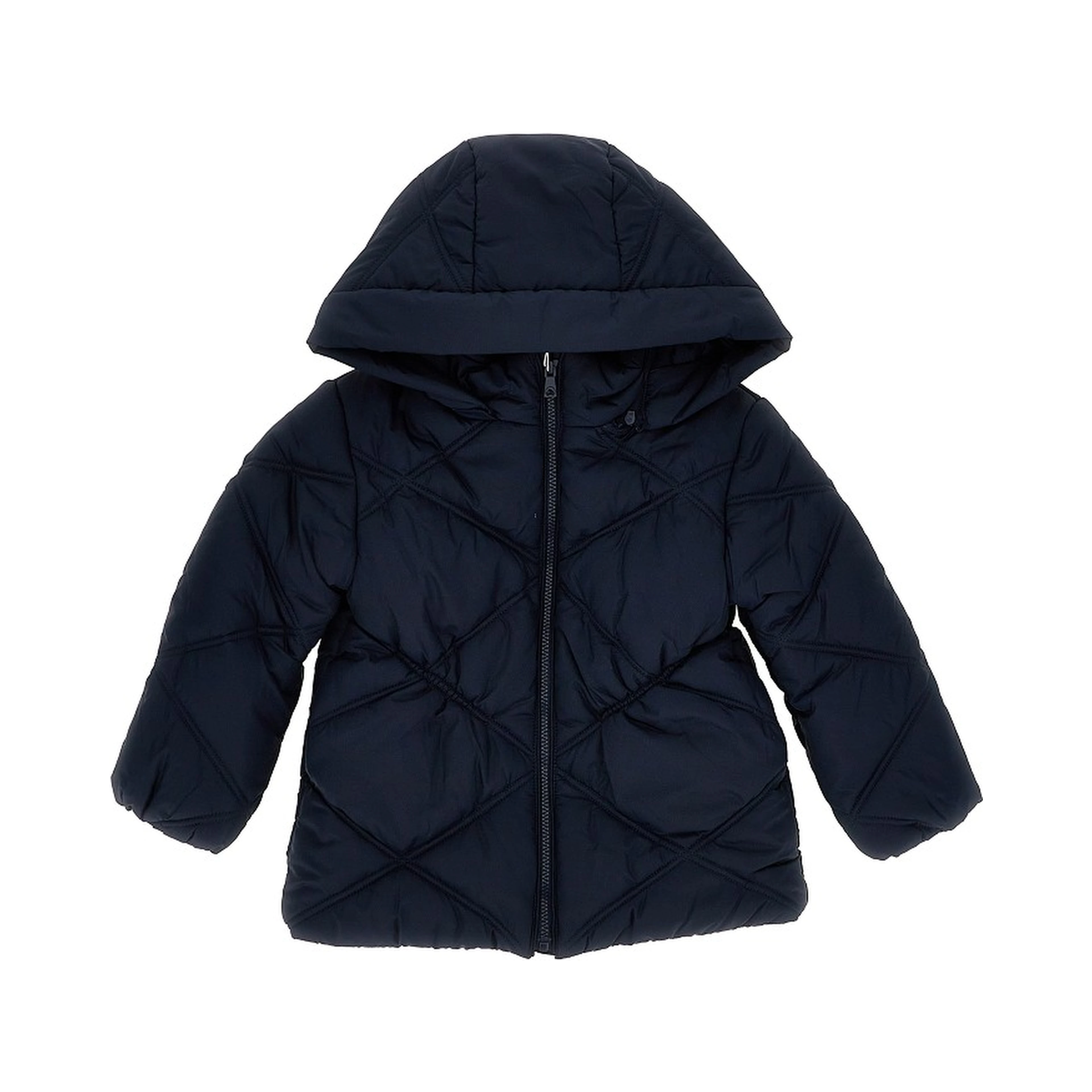 Hooded padded jacket