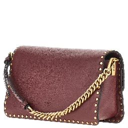 'Love One Slouchy' leather bag with studs
