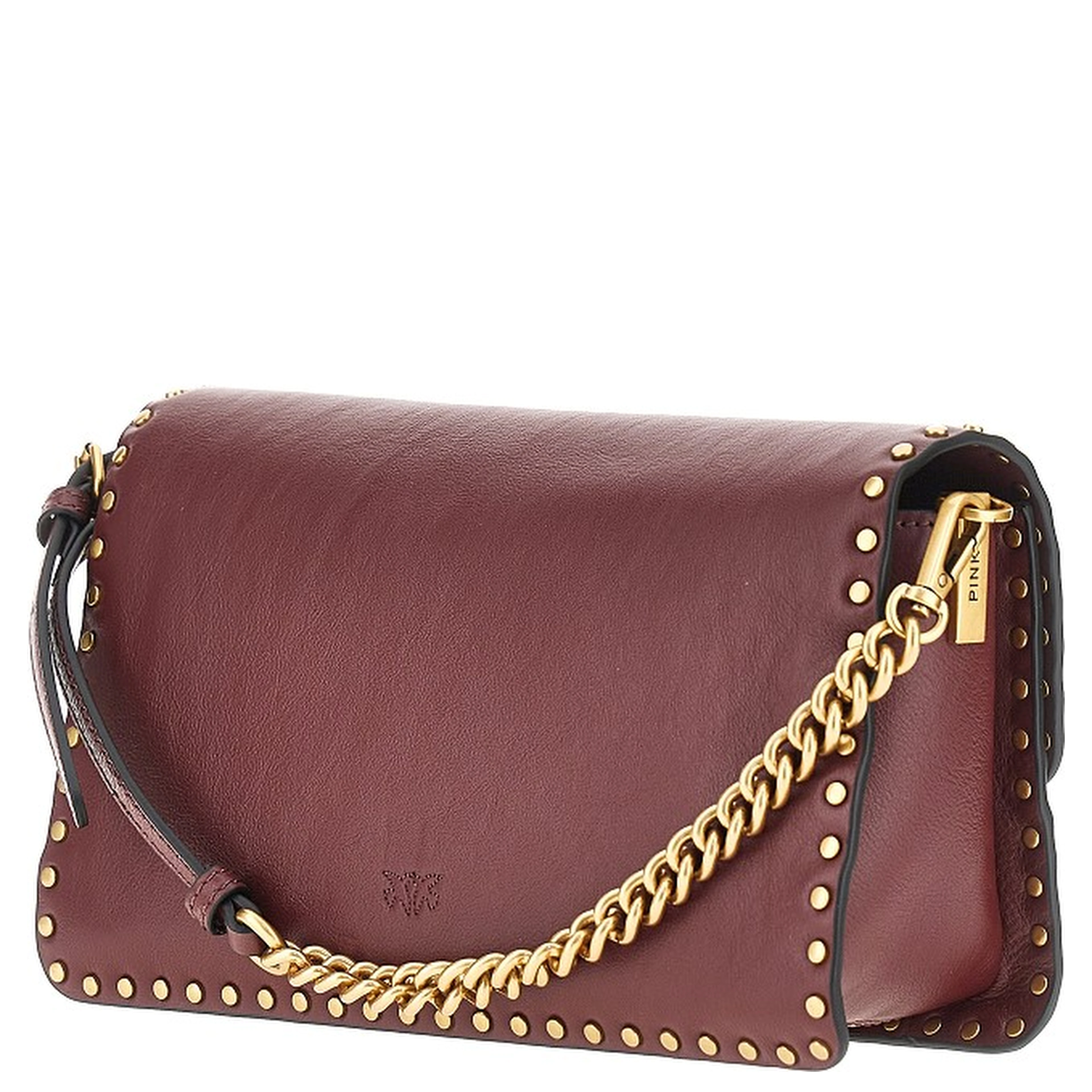 'Love One Slouchy' leather bag with studs