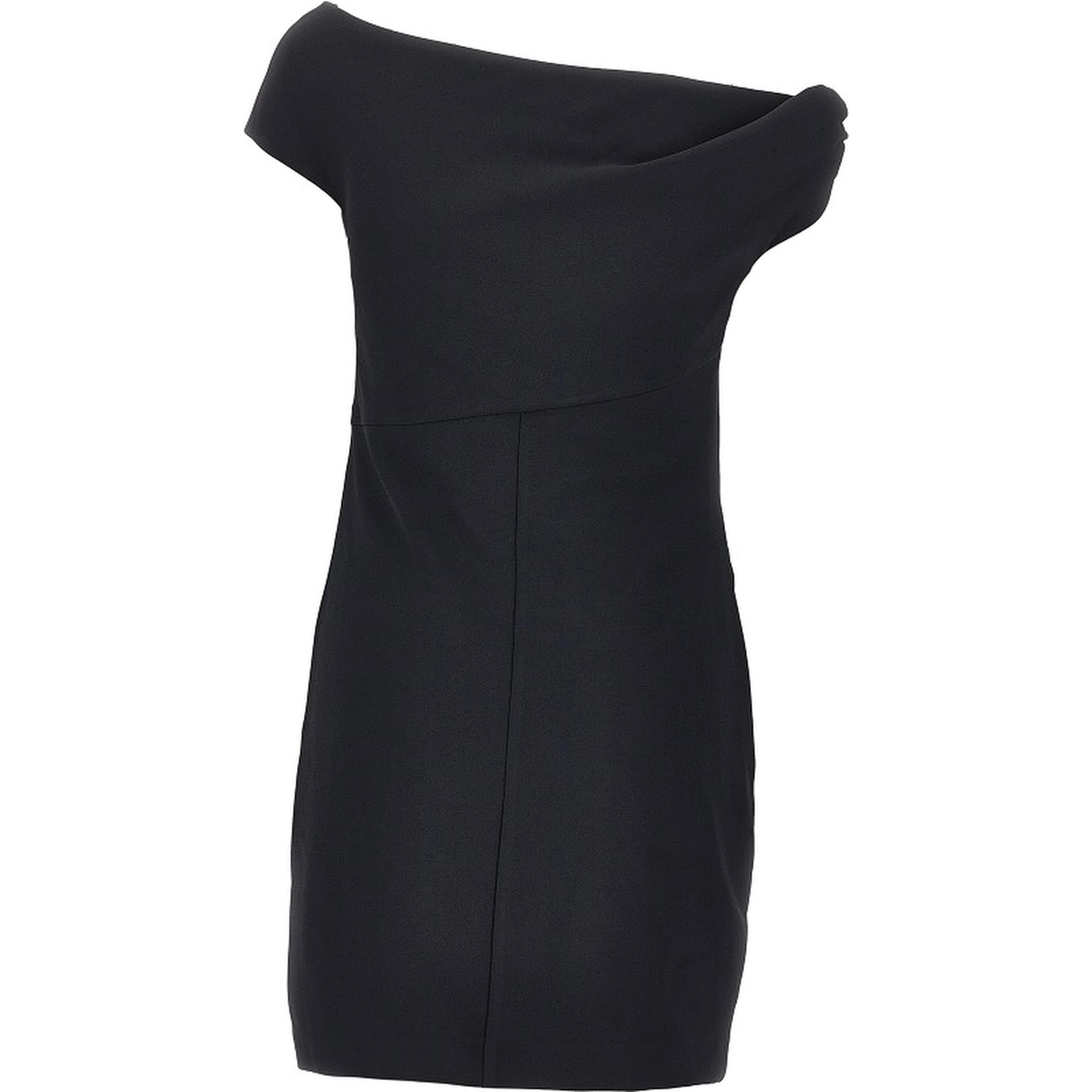 Stretch crêpe short dress