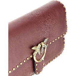 'Love One Slouchy' leather bag with studs