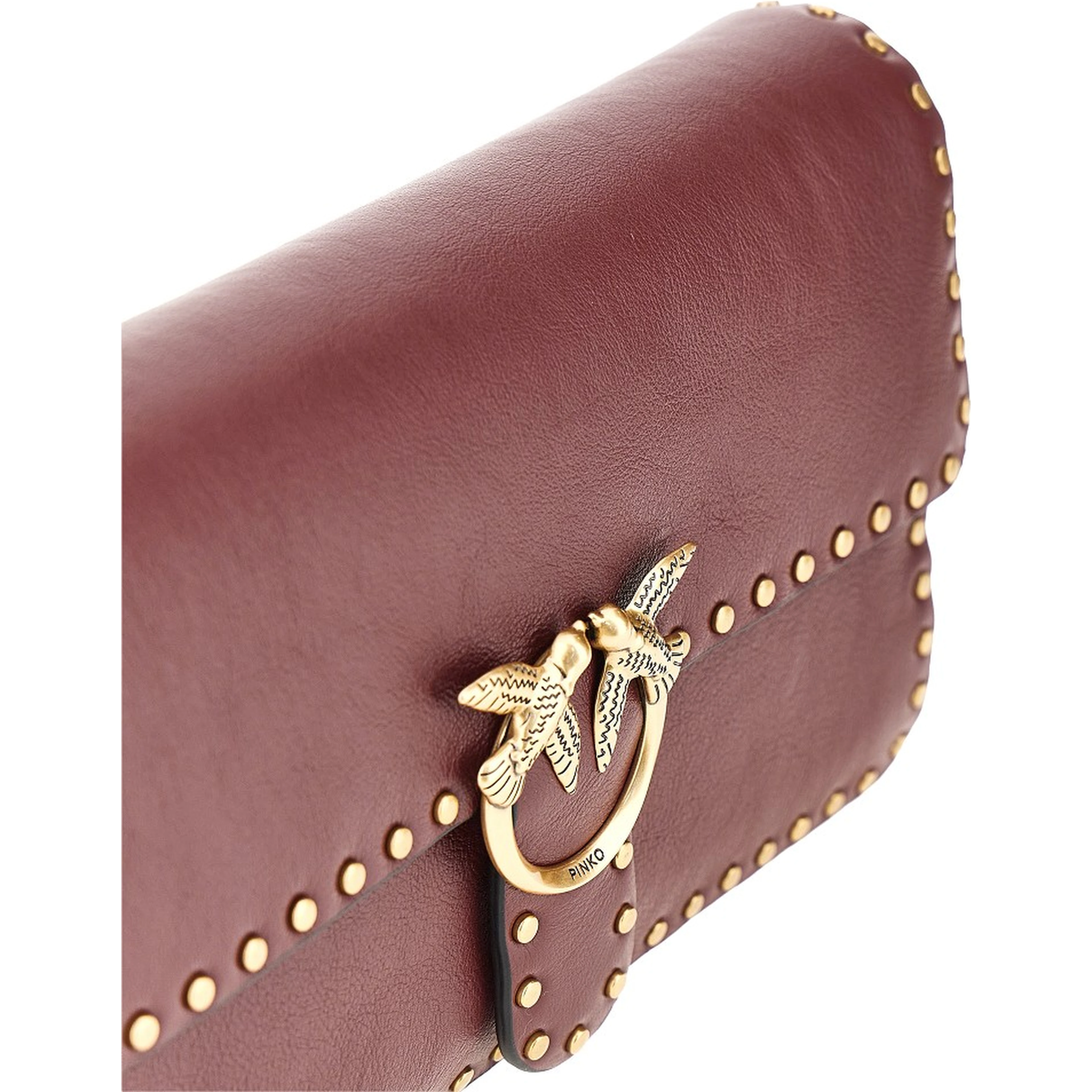 'Love One Slouchy' leather bag with studs