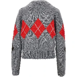 Wool and cashmere knitted cardigan