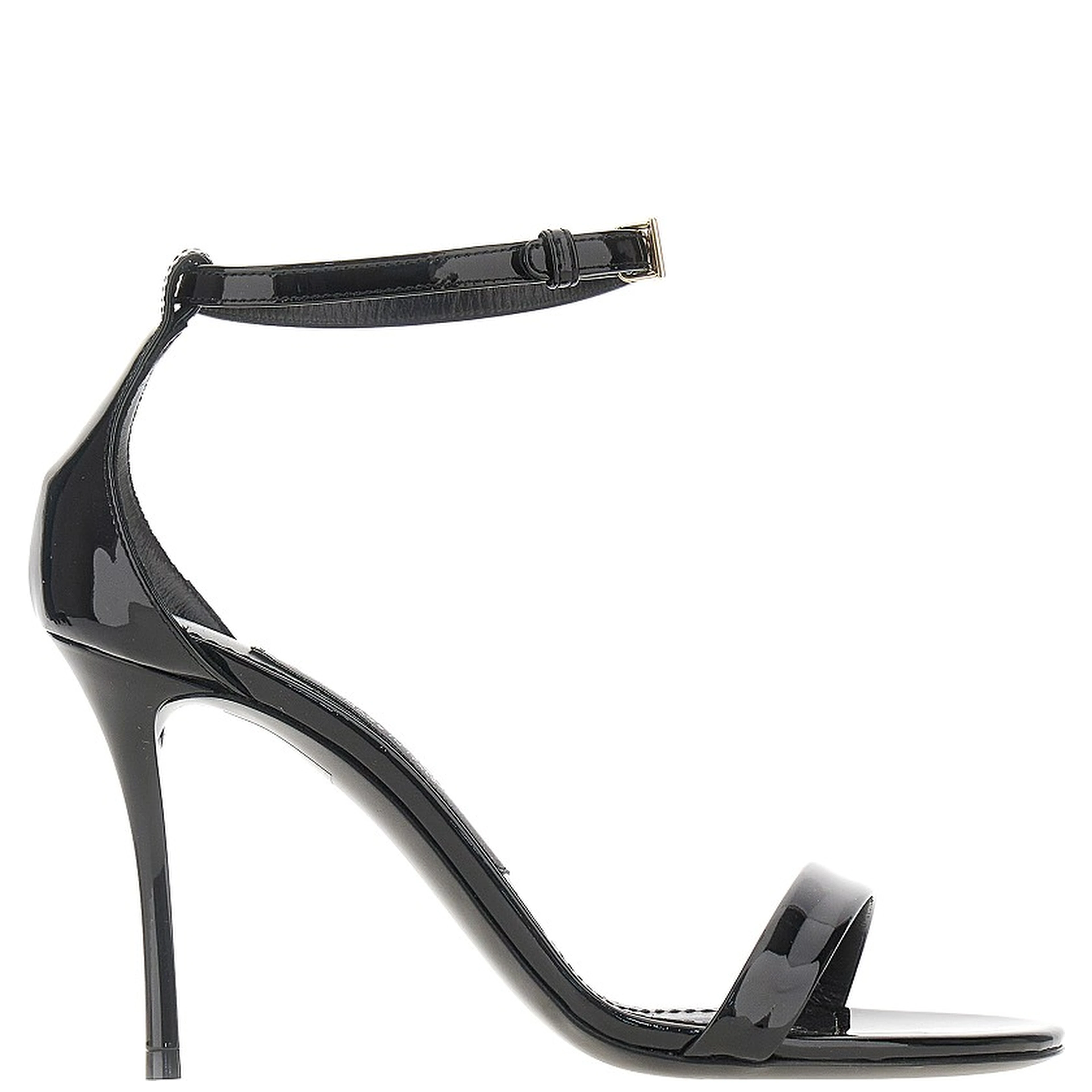 Patent leather sandals