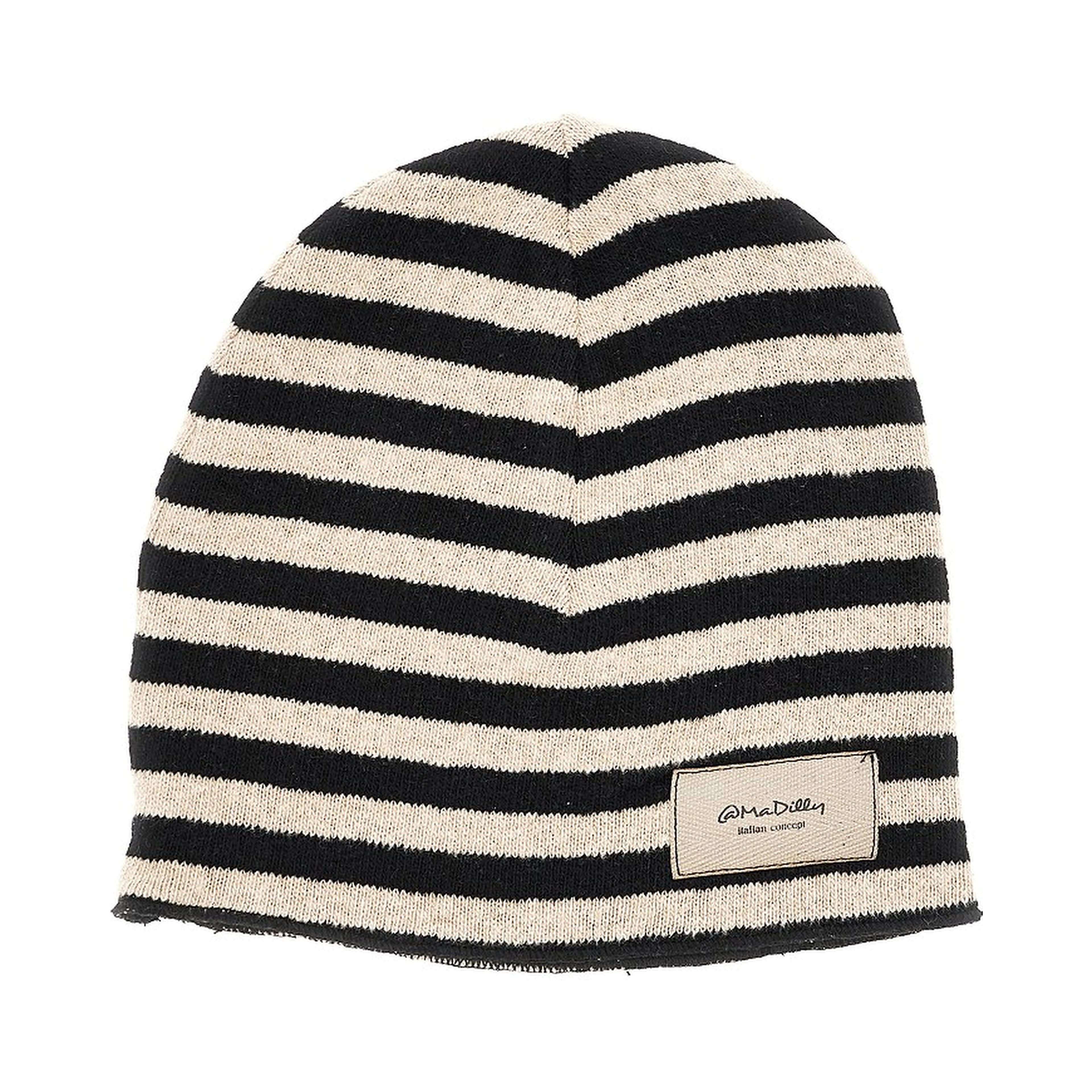 'Bat' knitted beanie hat