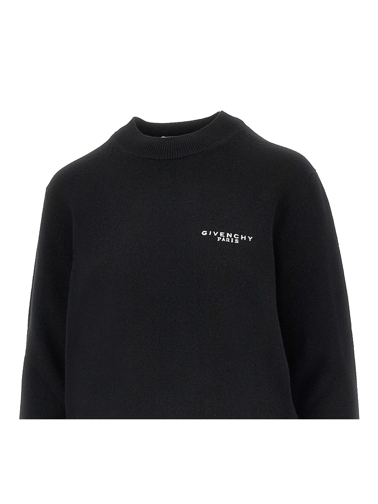 Cashmere and wool sweater with embroidery alternative