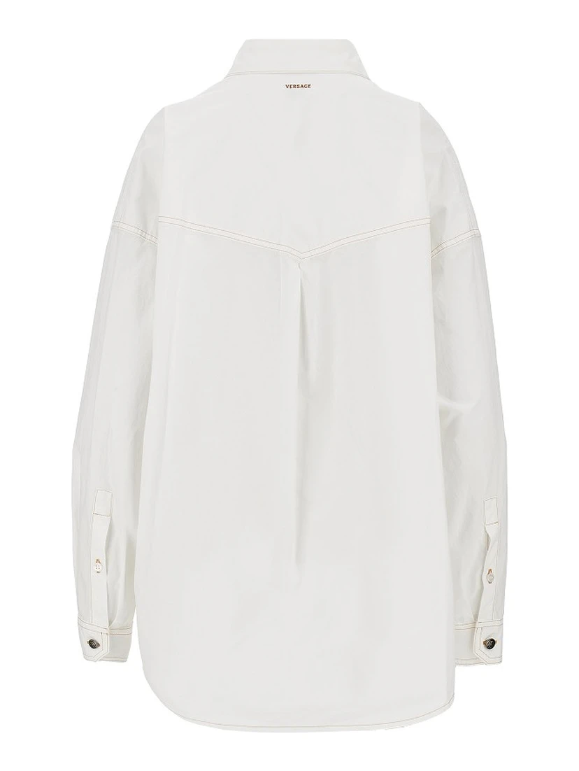 Cotton poplin shirt