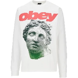 'Obey Etruscan' long-sleeved T-shirt