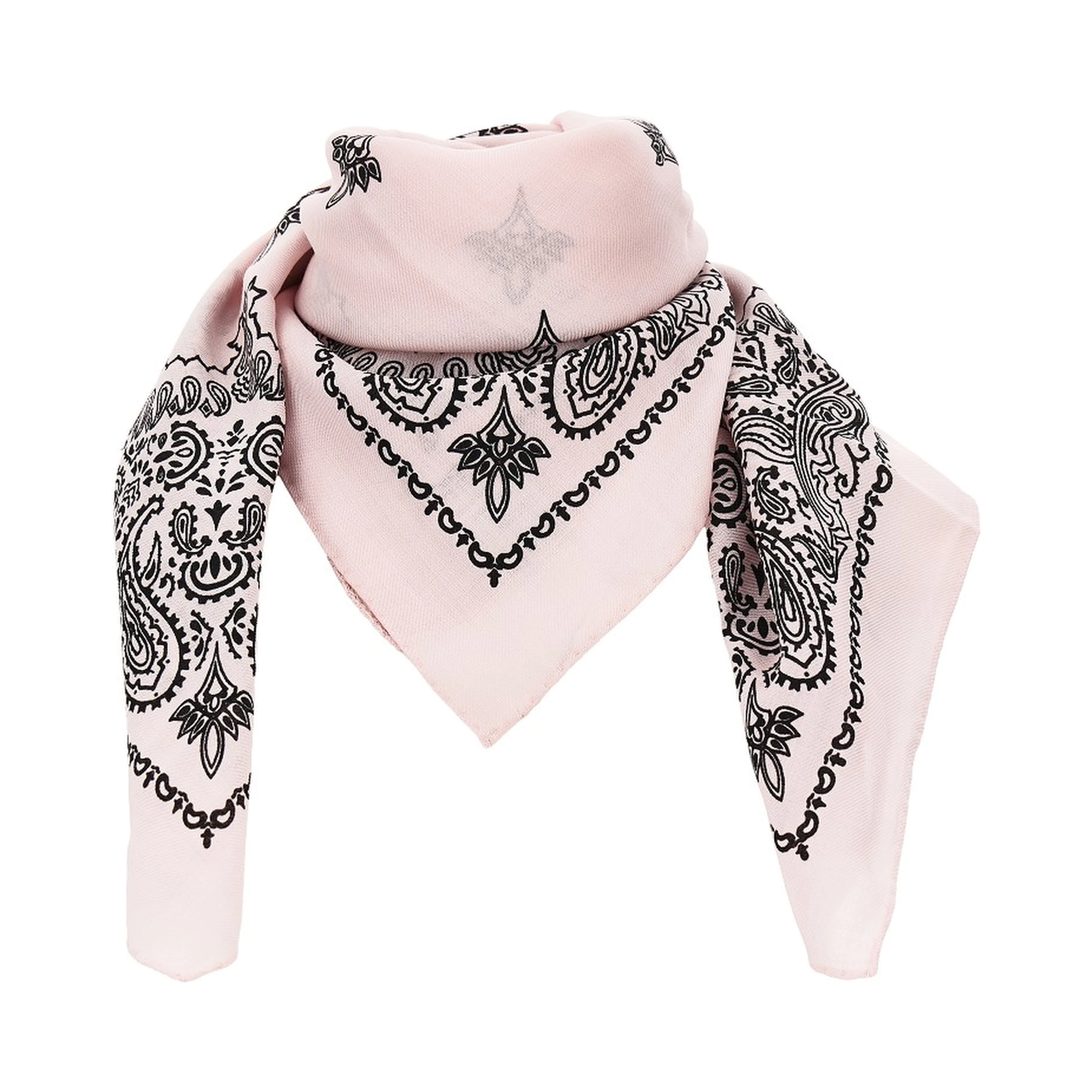 'Judy' wool squared scarf