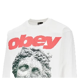 'Obey Etruscan' long-sleeved T-shirt