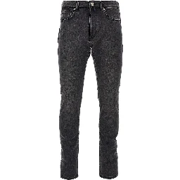 Stretch denim slim fit jeans