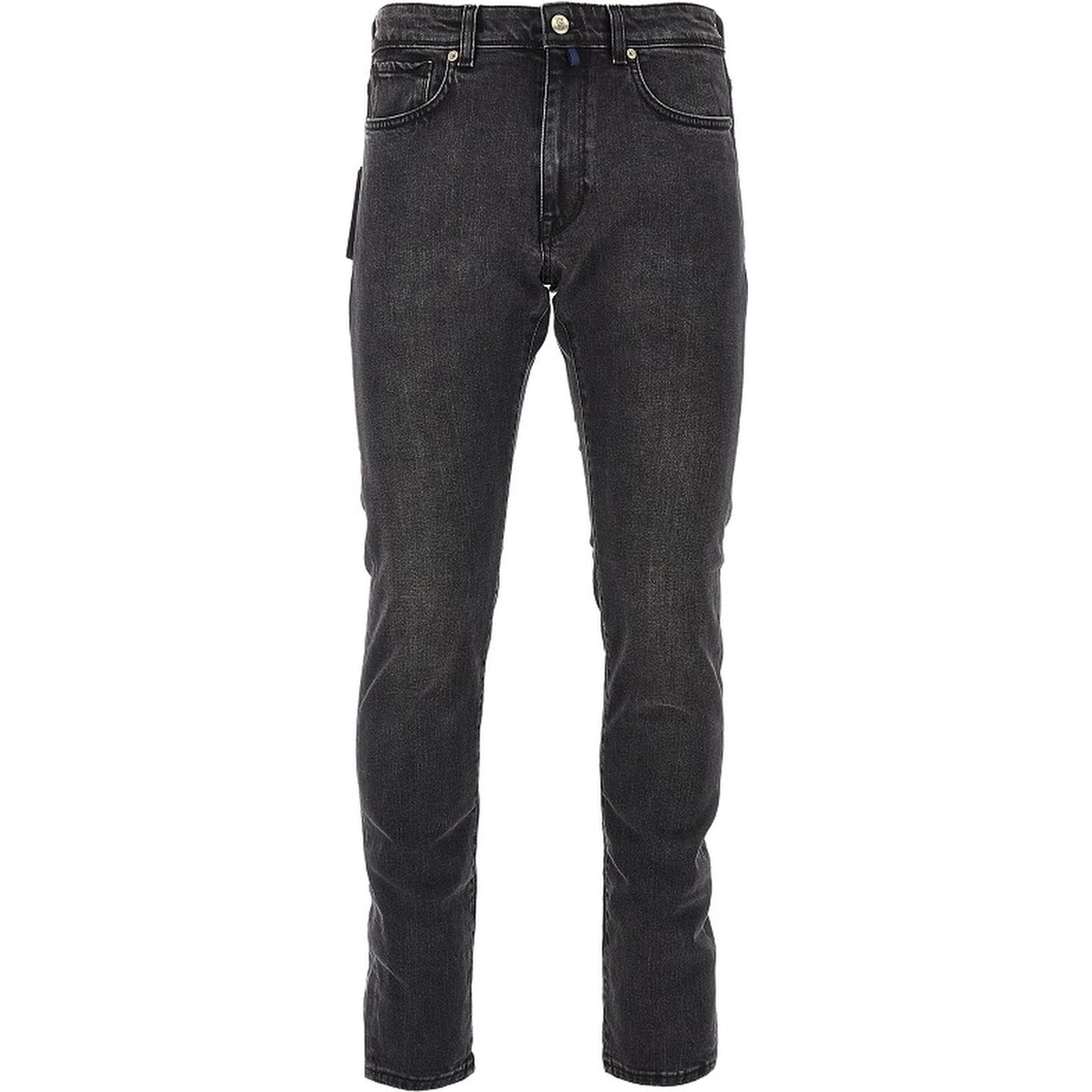 Stretch denim slim fit jeans