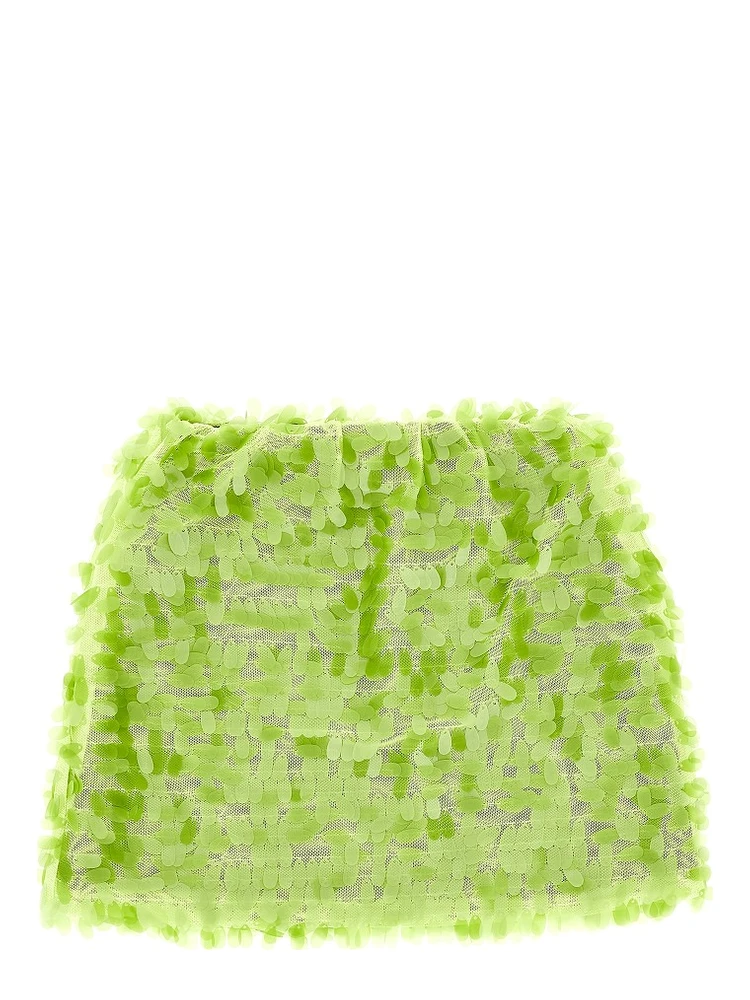 Tulle skirt with sequins