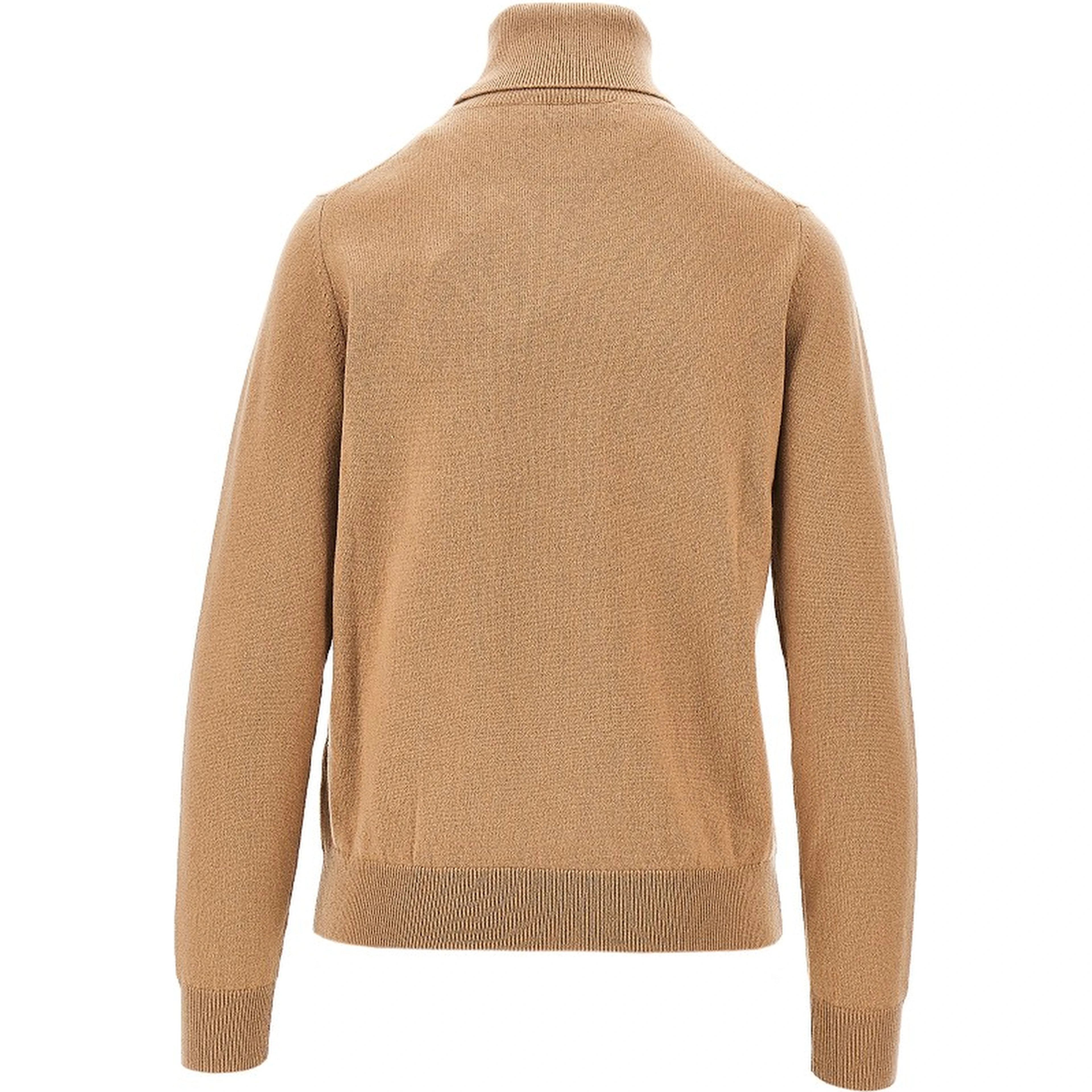 Lozenge cashmere turtleneck sweater