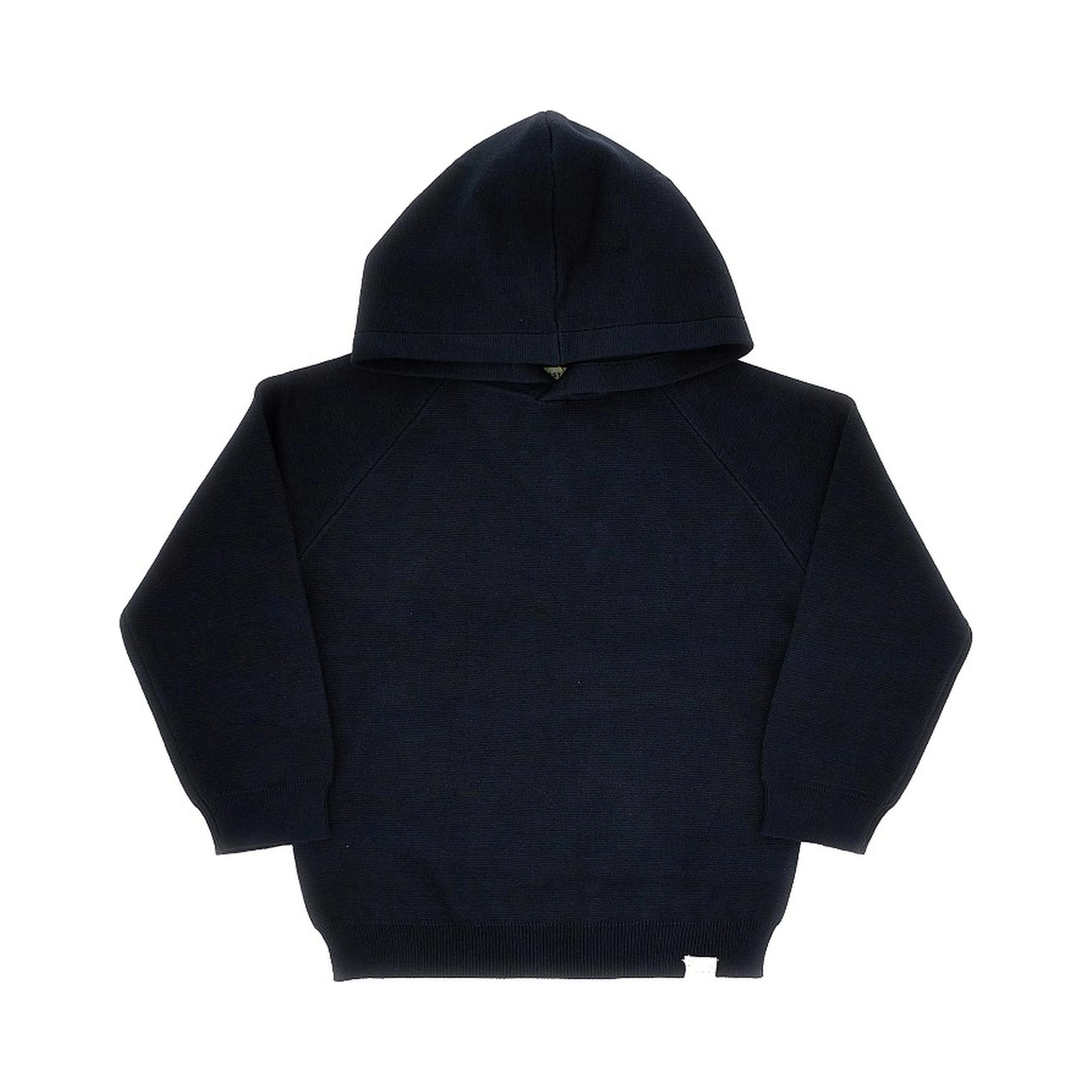 Knitted hoodie