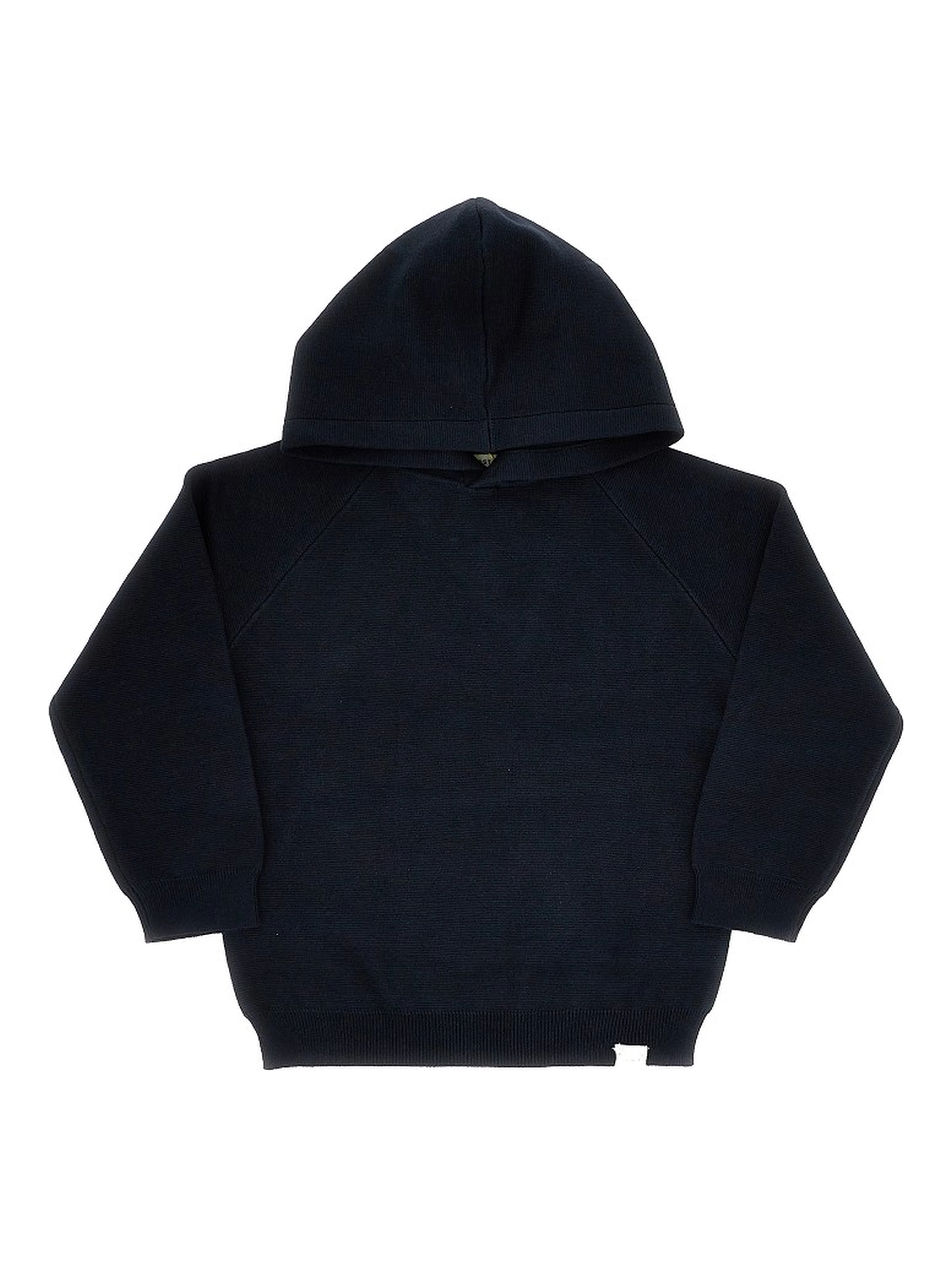 Knitted hoodie