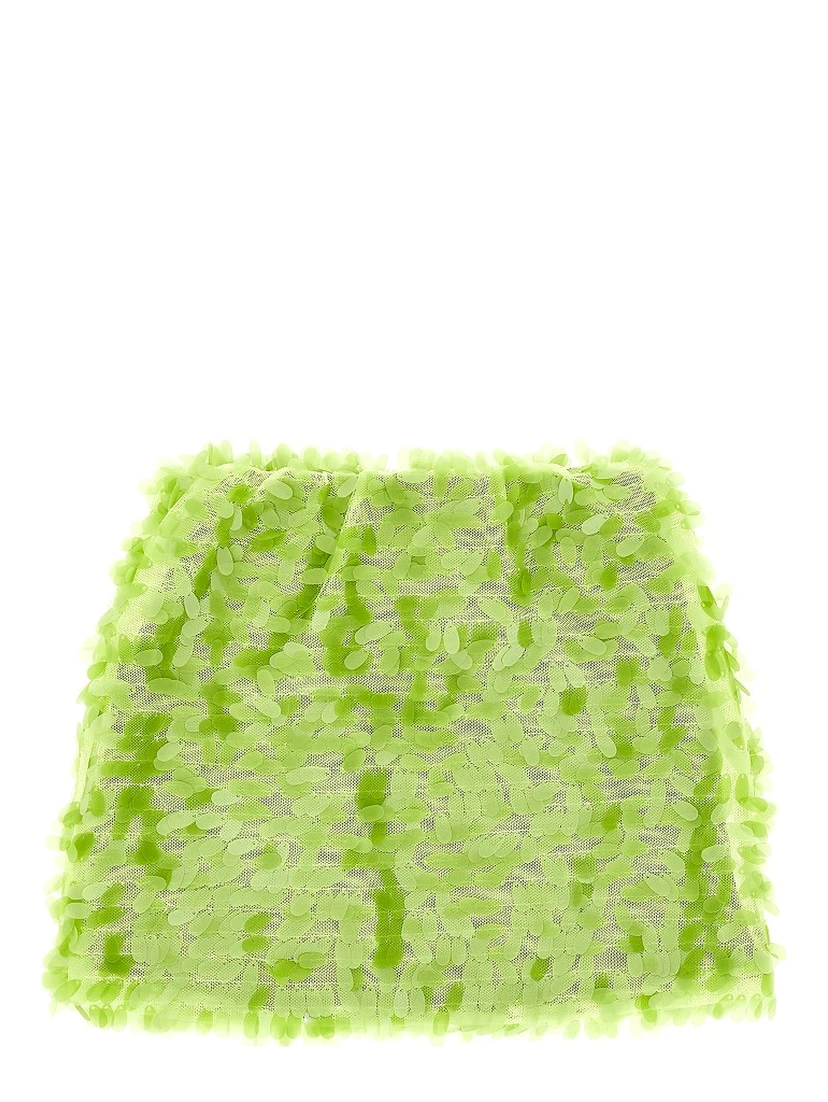 Tulle skirt with sequins