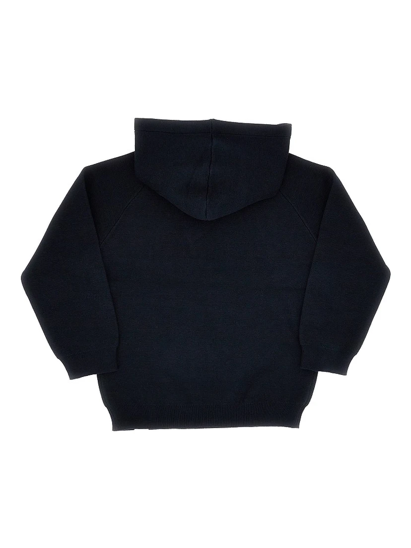 Knitted hoodie