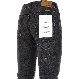 Stretch denim slim fit jeans
