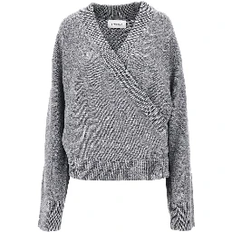 'Elenia' wool and cashmere cardigan