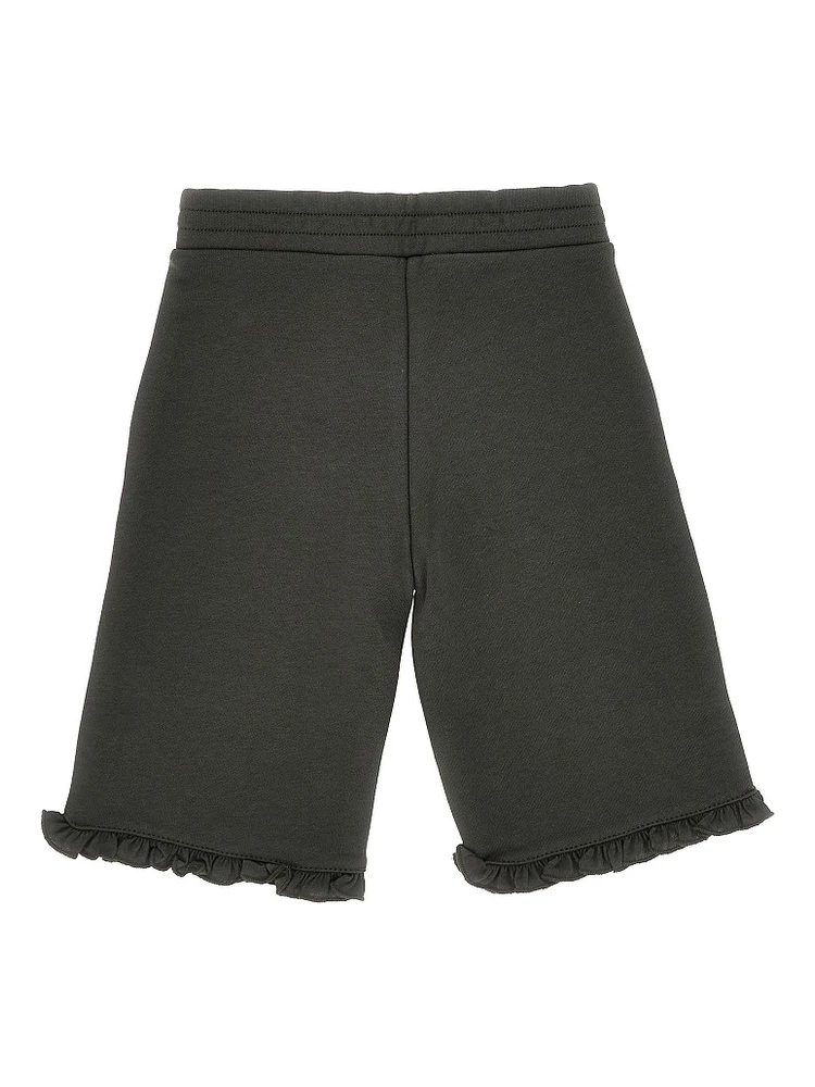 Cotton pants with logo print alternative