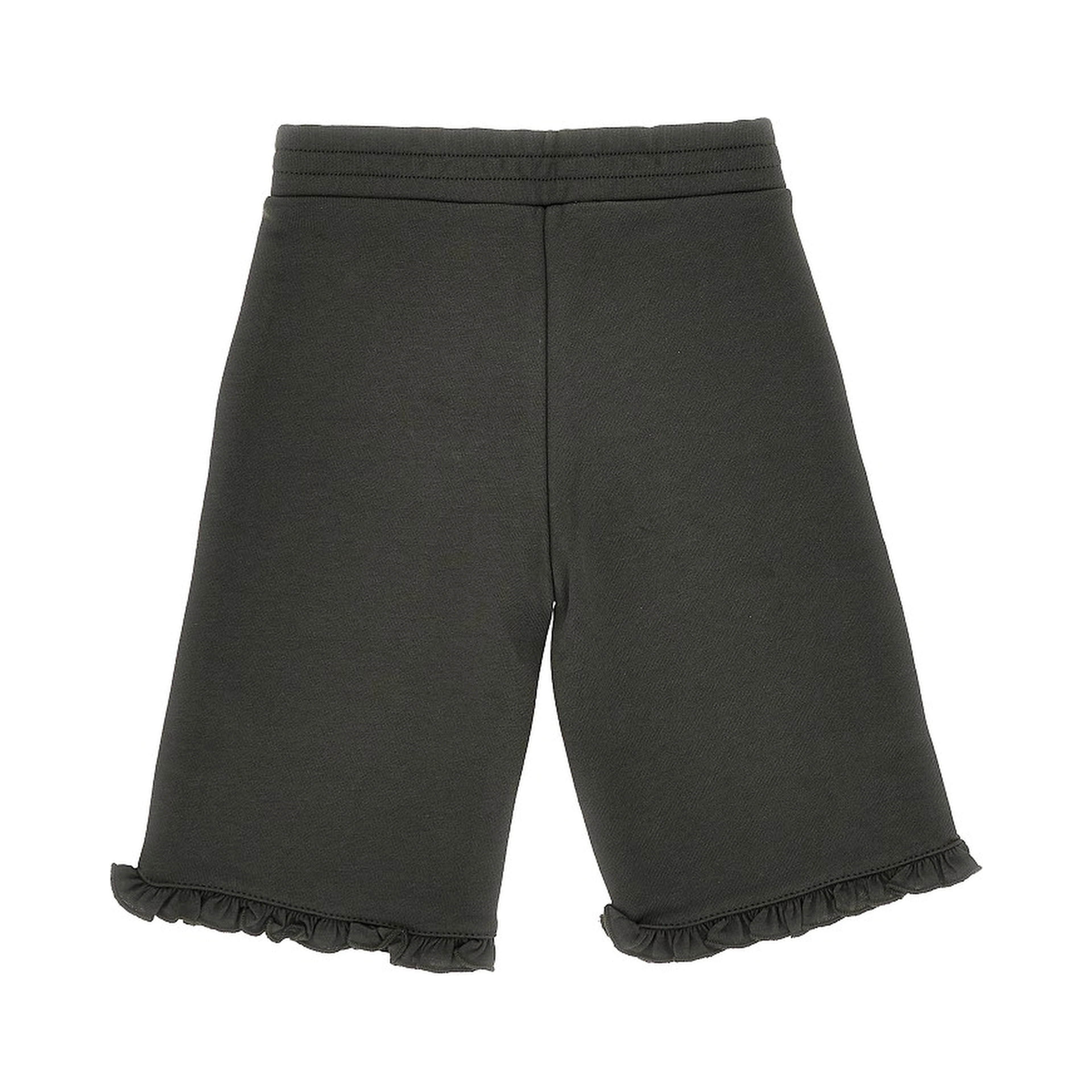 Cotton pants with logo print