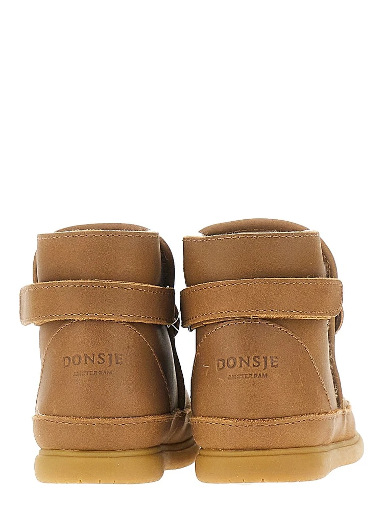 'Bear' leather baby boots alternative