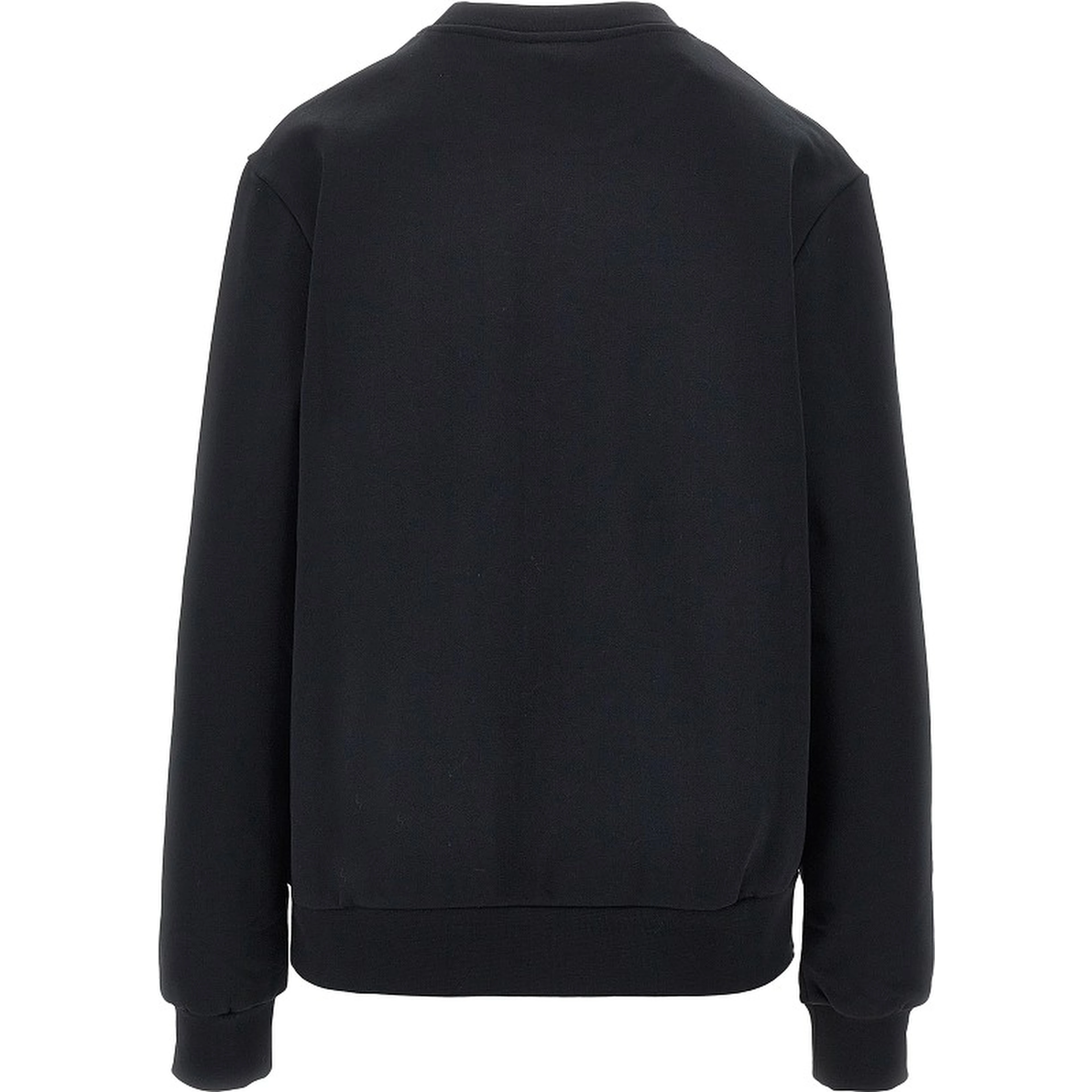 Crewneck sweatshirt with logo embroidery