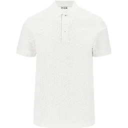 Cotton piquet polo shirt with EKD embroidery